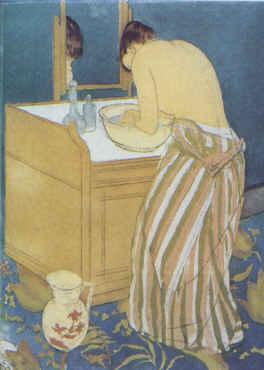 Mary Cassatt Woman Bathing China oil painting art